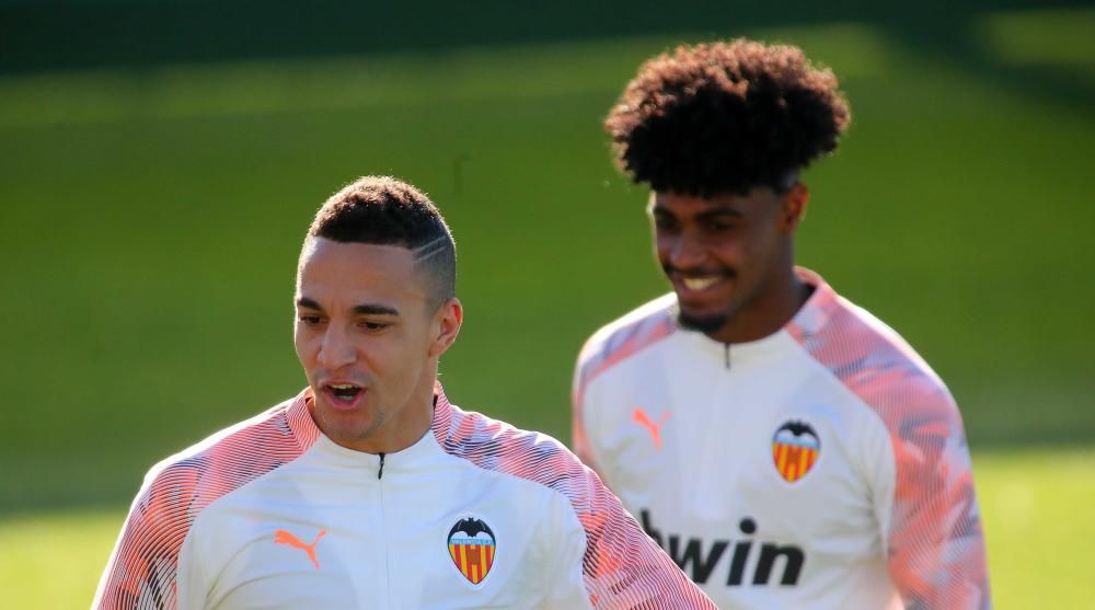 Entrenamiento del Valencia cf