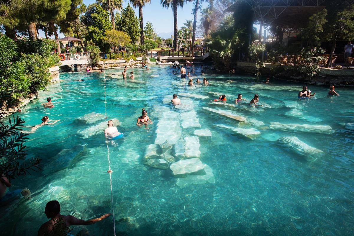 Piscina de Cleopatra, Turquía