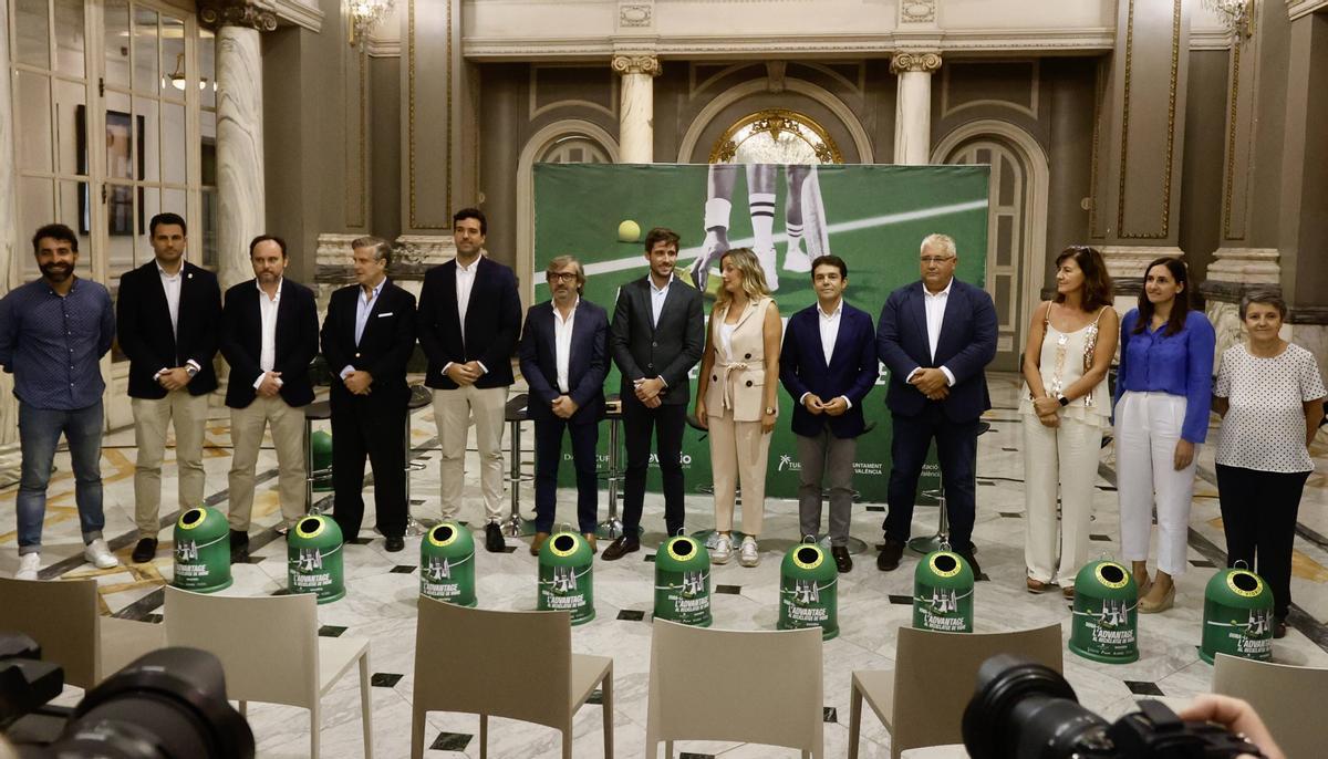 Ecovidrio y la Copa Davis presentaban la campaña el pasado martes