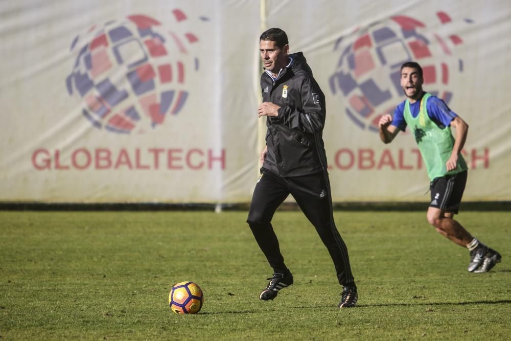 Entrenamiento del Real Oviedo