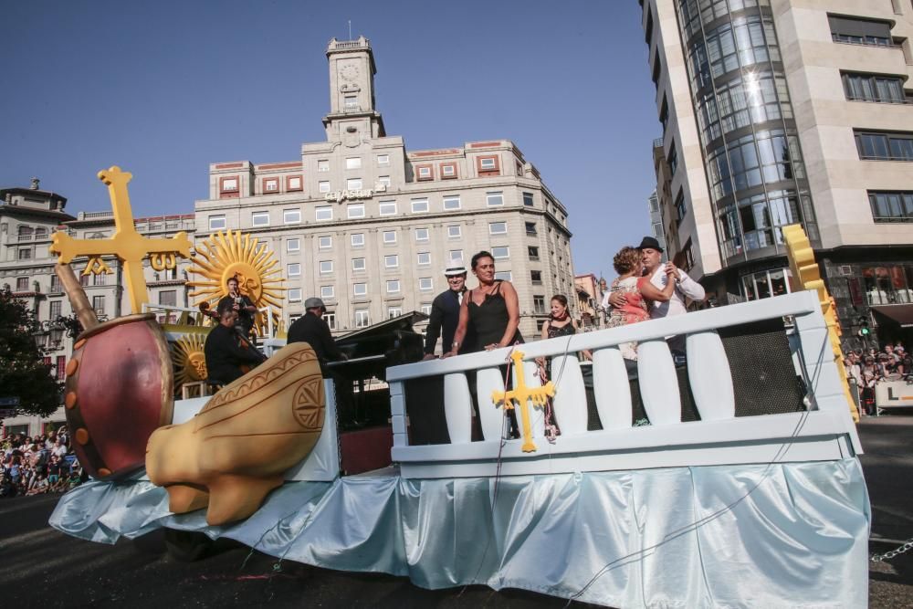 Desfile del Día de América en Asturias