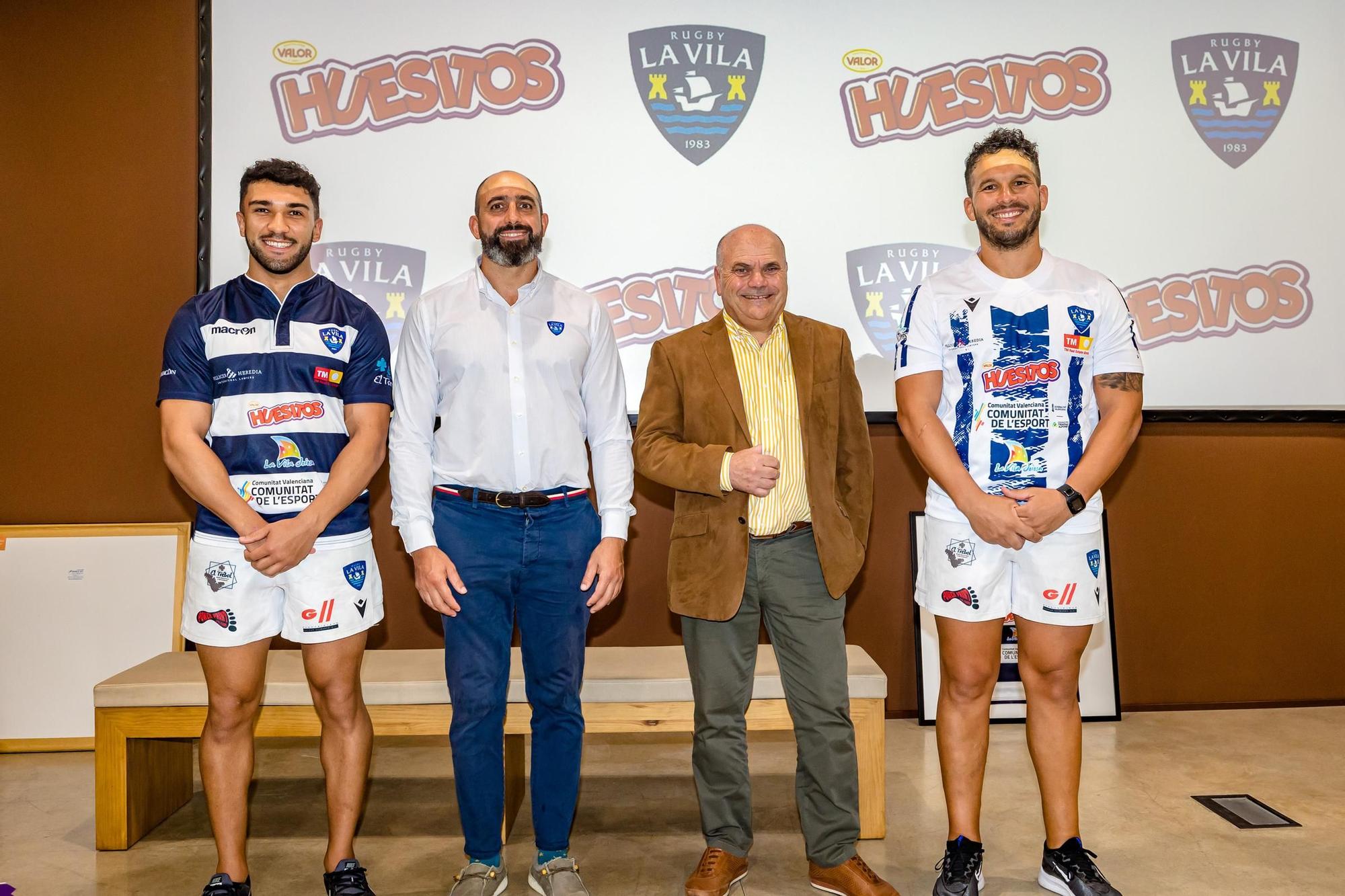 Presentación de Huesitos Rugby La Vila