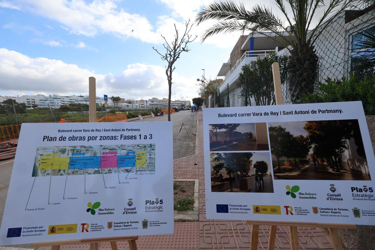 El plan de obras para la peatonalización de Vara de Rey.