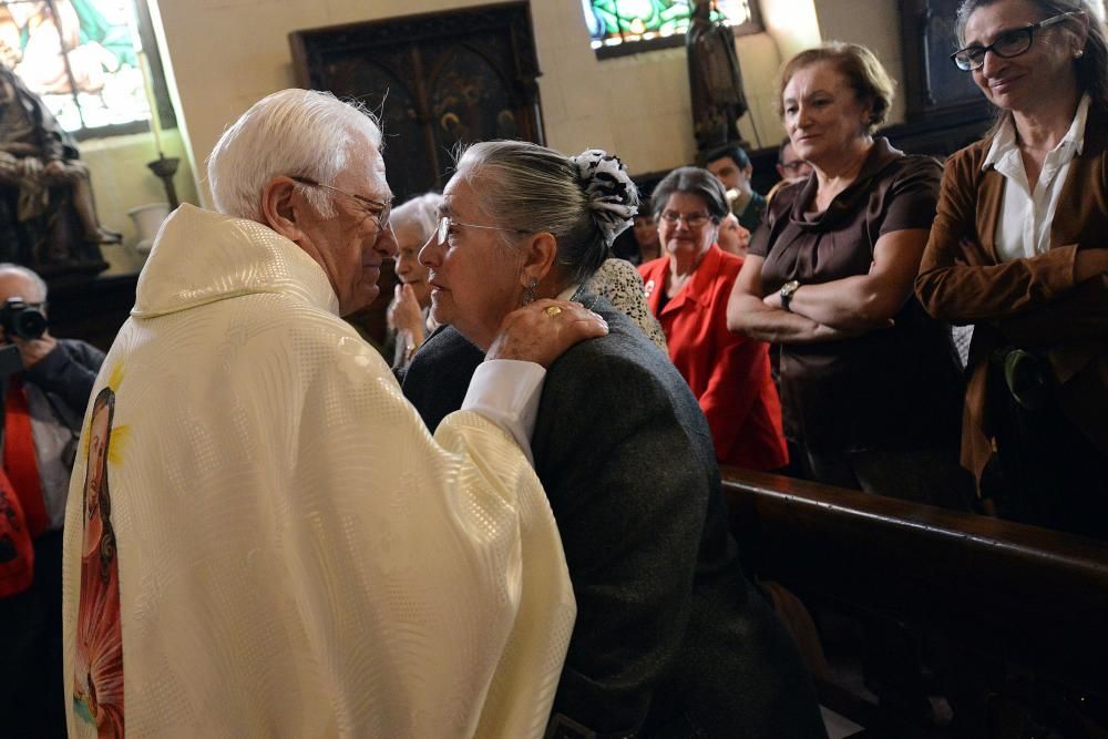 Homenaje al Padre Ángel en La Rebollada