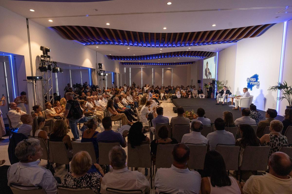 Un momento de la Conferencia Política del PP de Ibiza.