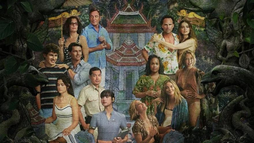 Imagen promocional de la tercera temporada de The White Lotus