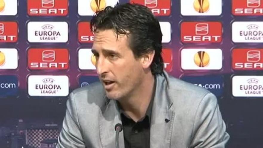 Emery: "Es el partido más importante de mi vida"