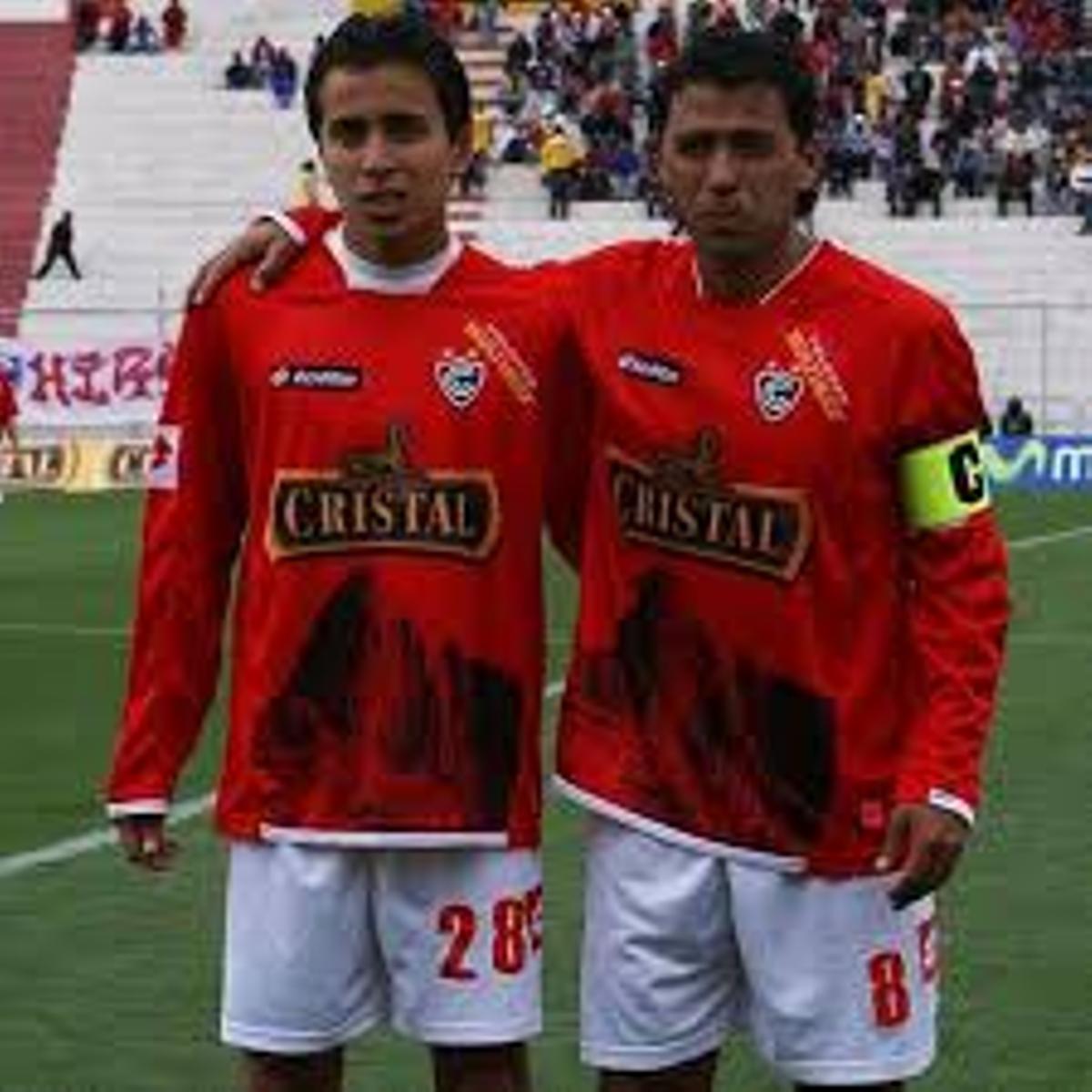 Carlos y Juan Carlos Bazalar en el Cienciano peruano, 2008