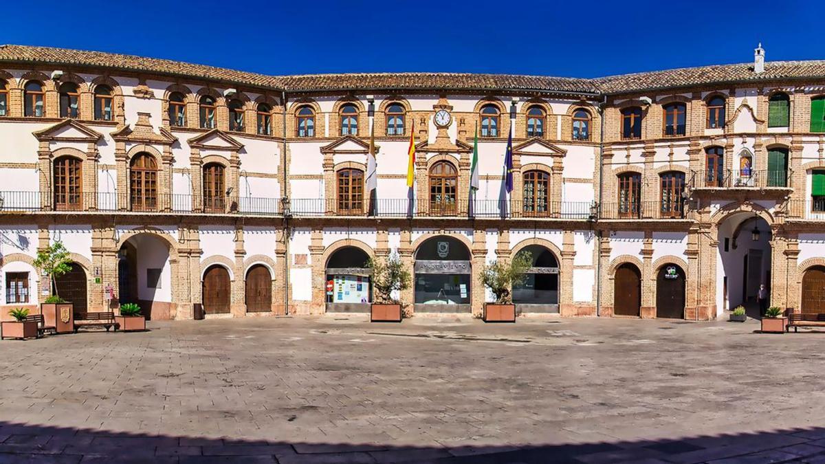 La plaza Ochavada de Archidona.