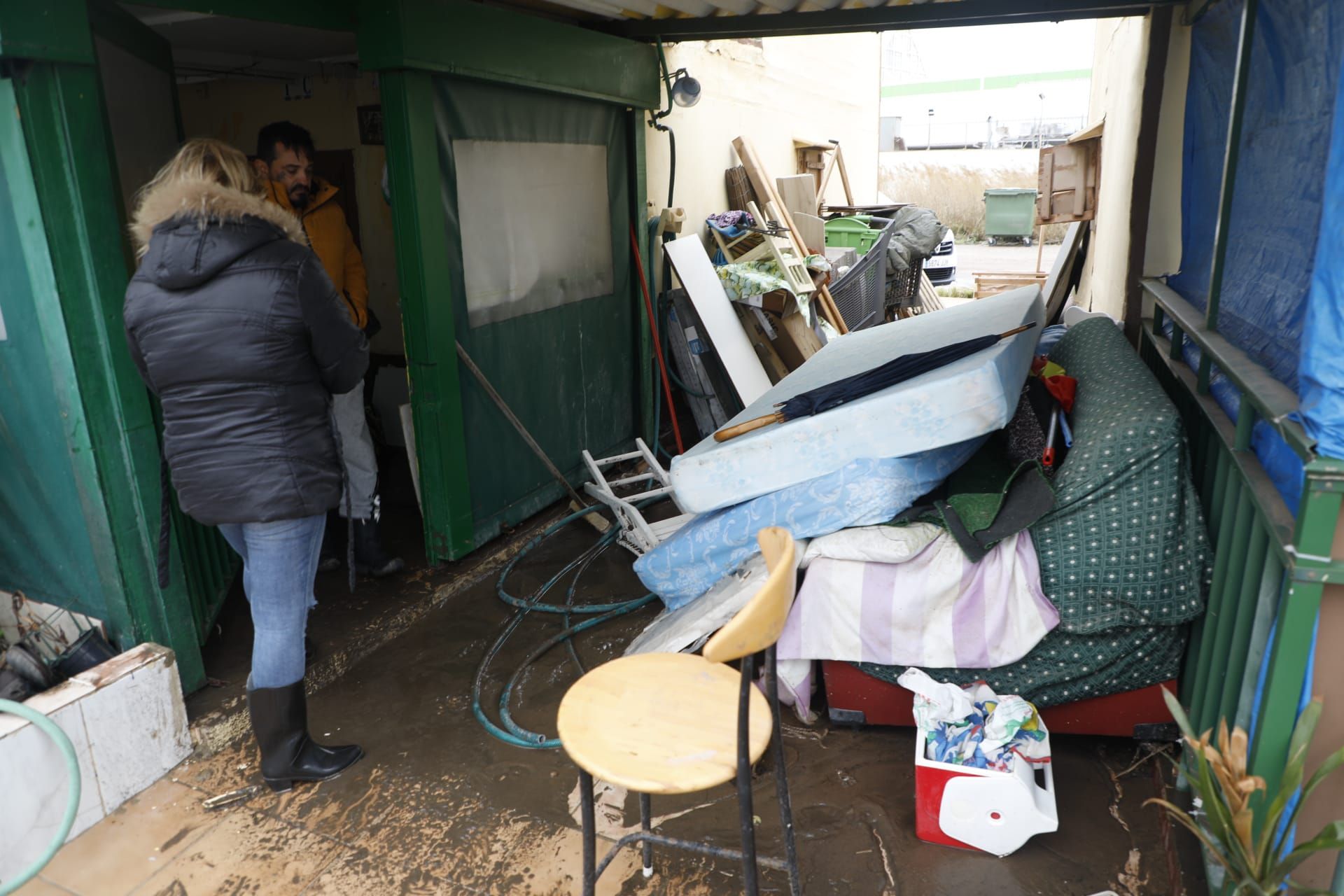 El Carraixet se desborda en Alboraia