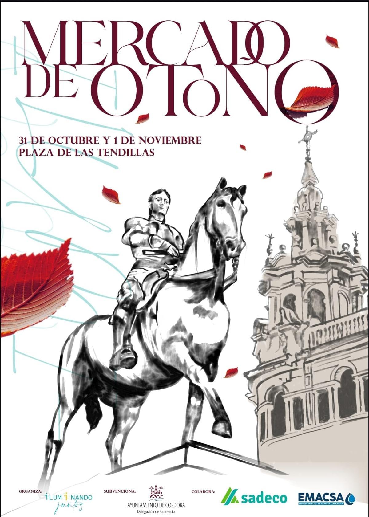 Cartel de la segunda edición del Mercado de Otoño.