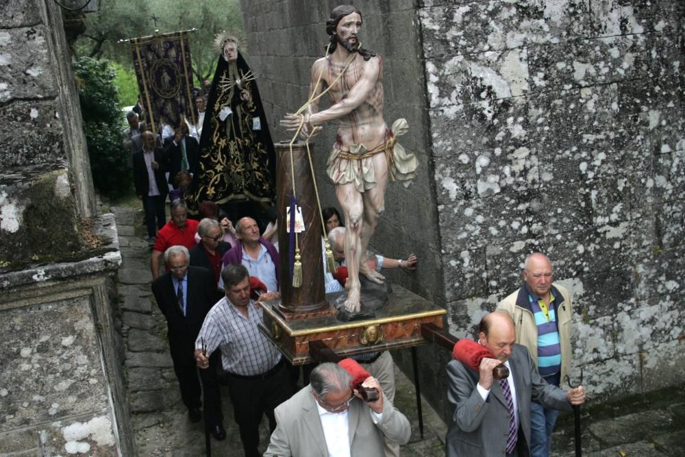 Procesión de la Virxe das Dores en Cerdedo