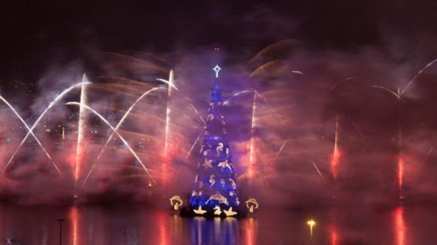 La Navidad arranca en Río de Janeiro