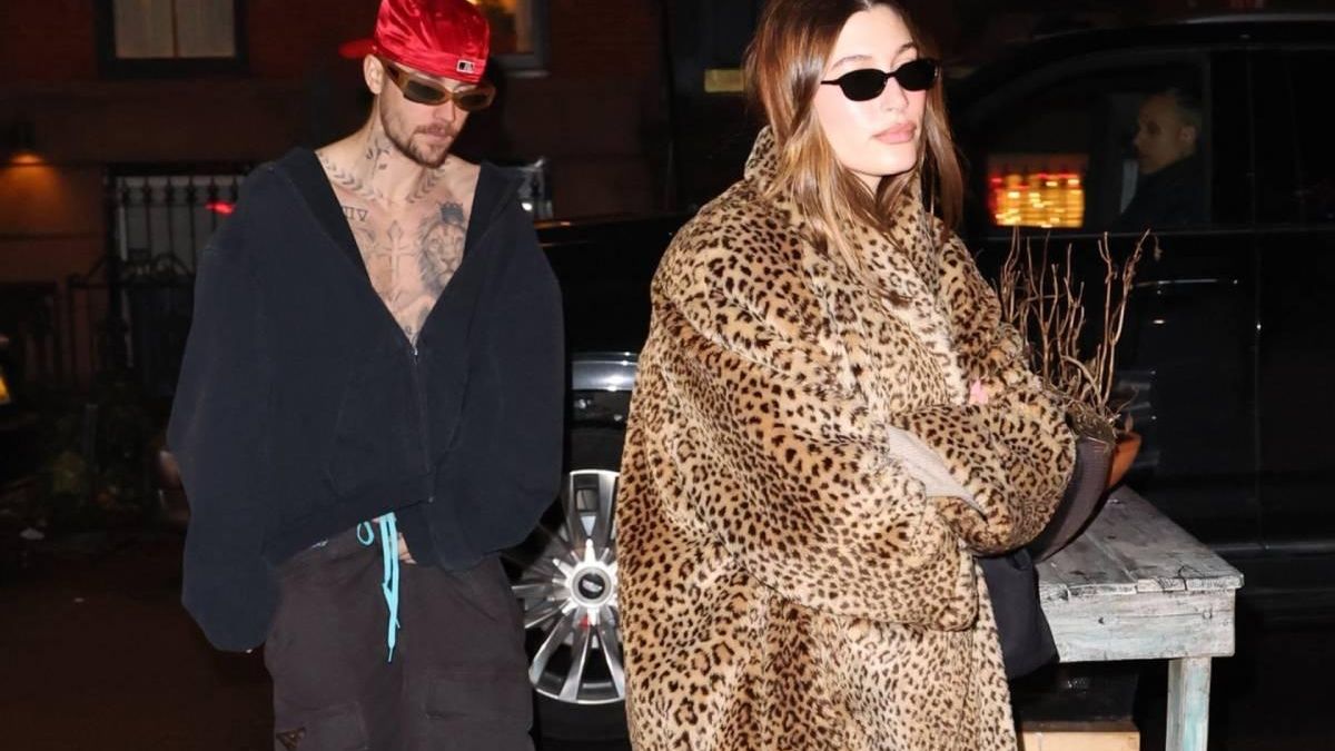 Justin Bieber paseando con Hailey por la ciudad de Nueva York