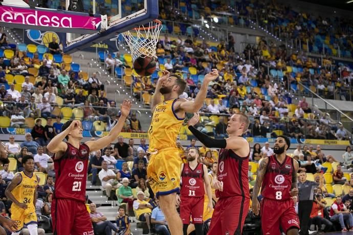 26.09.19. Las Palmas de Gran Canaria. Baloncesto ACB Liga Endesa temporada 2019/20. Herbalife Gran Canaria -  C. Zaragoza. Gran Canaria Arena . Foto Quique Curbelo  | 26/09/2019 | Fotógrafo: Quique Curbelo