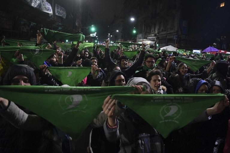 El Senado de Argentina rechaza legalizar el aborto