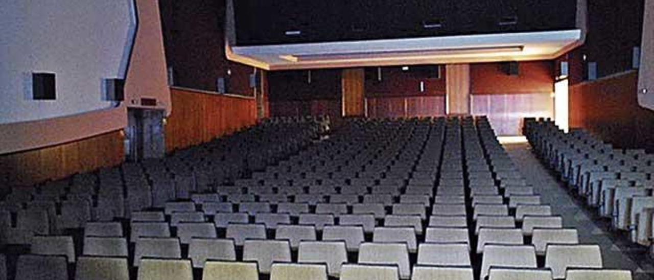 Interior del Cine Goya de Manacor, ahora cerrado.