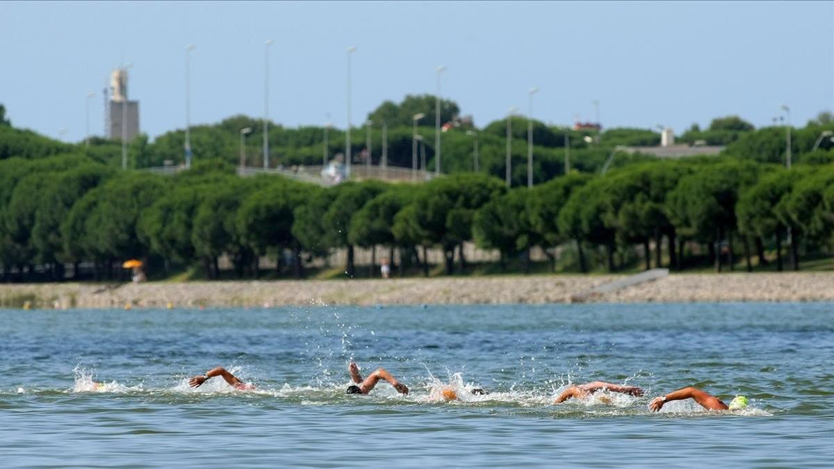 Intalaciones del Canal Olímpic, en Castelldefels