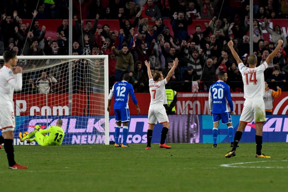 El Dépor cae 2-0 en Sevilla