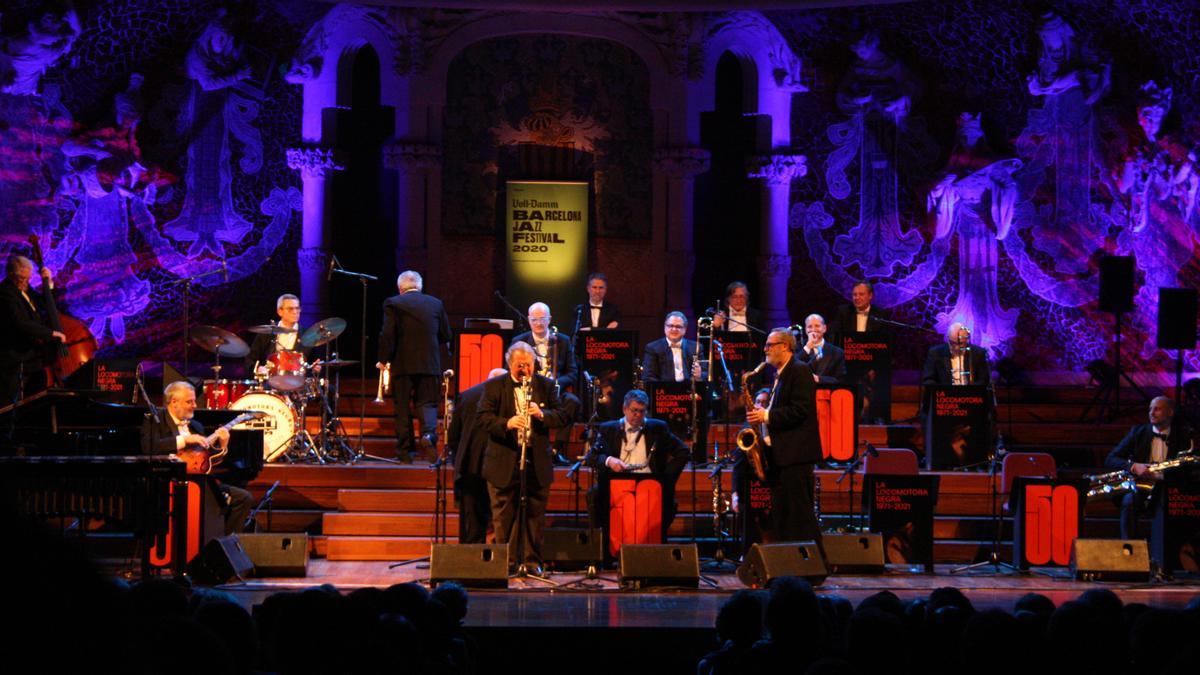 Concierto de despedida de La Locomotora Negra en el Palau de la Música