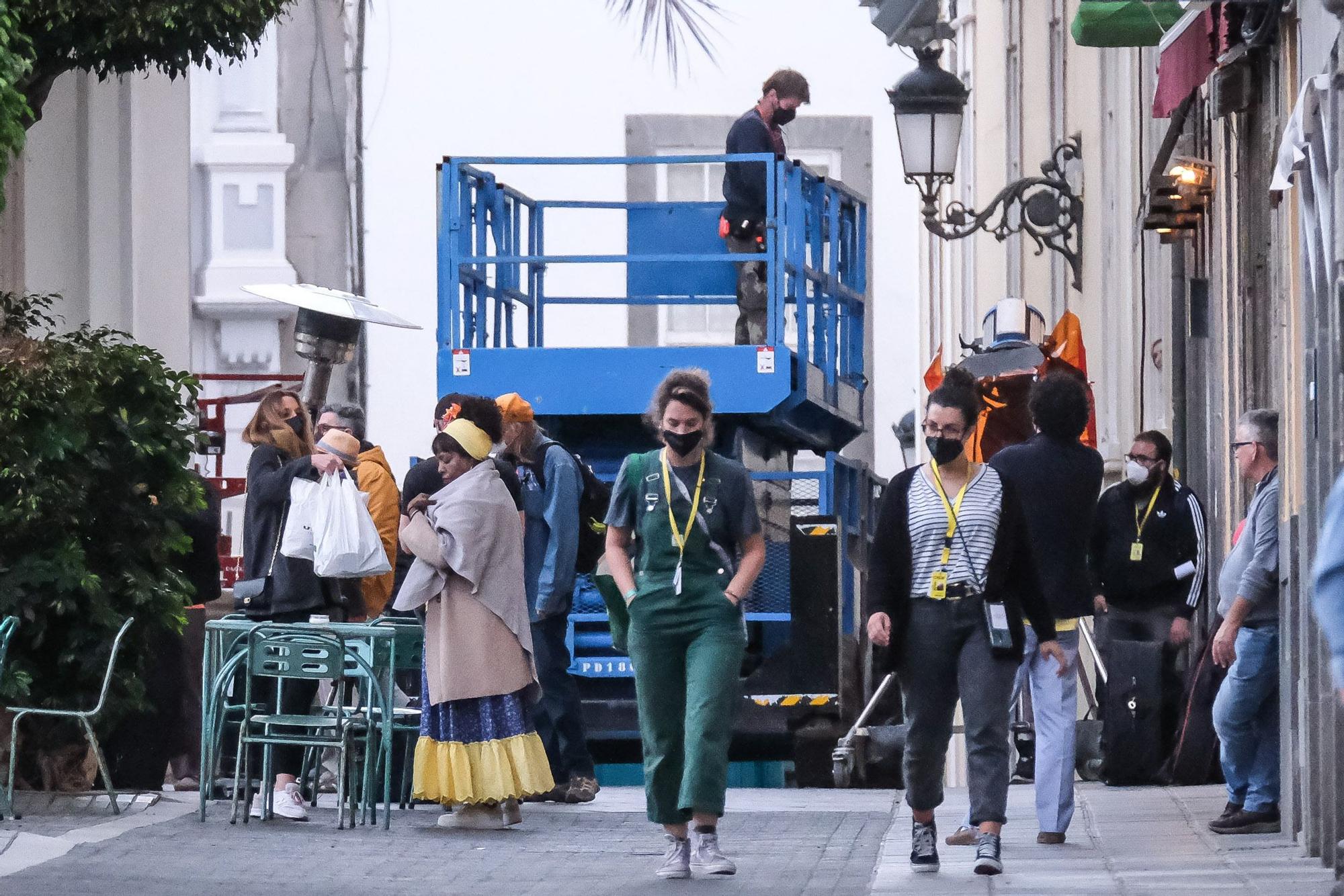 Rodaje de 'The Mother' con Jennifer López en Las Palmas de Gran Canaria (3/3/2022)