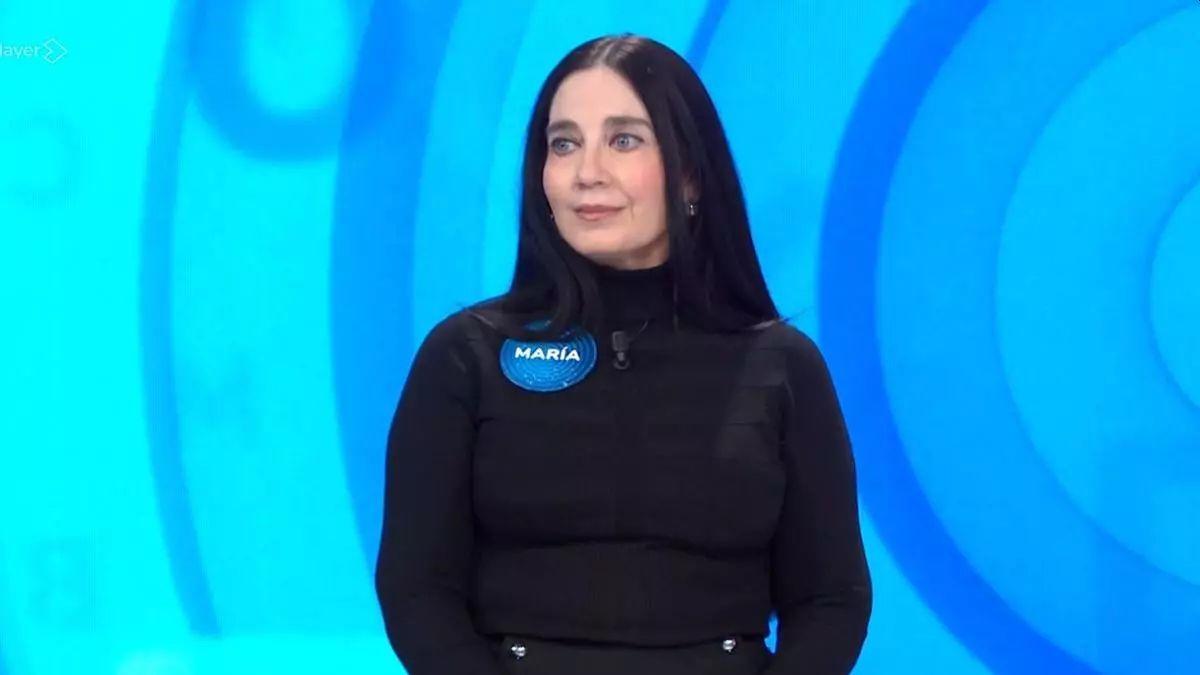 María, la nueva concursante que llega a Pasapalabra para sustituir a Rosa.