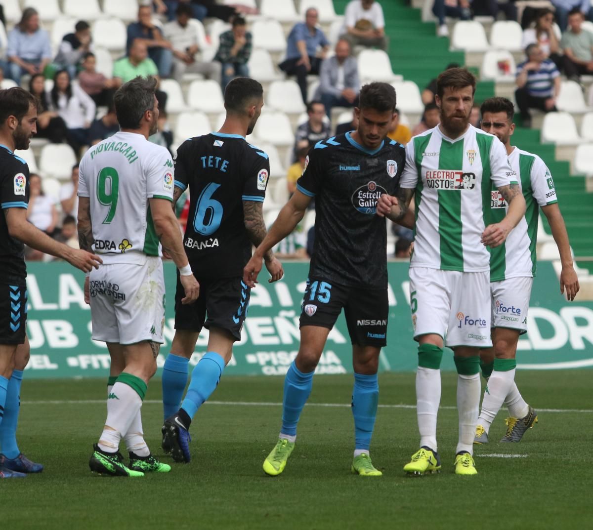 Las imágenes del Córdoba C.F.-Lugo