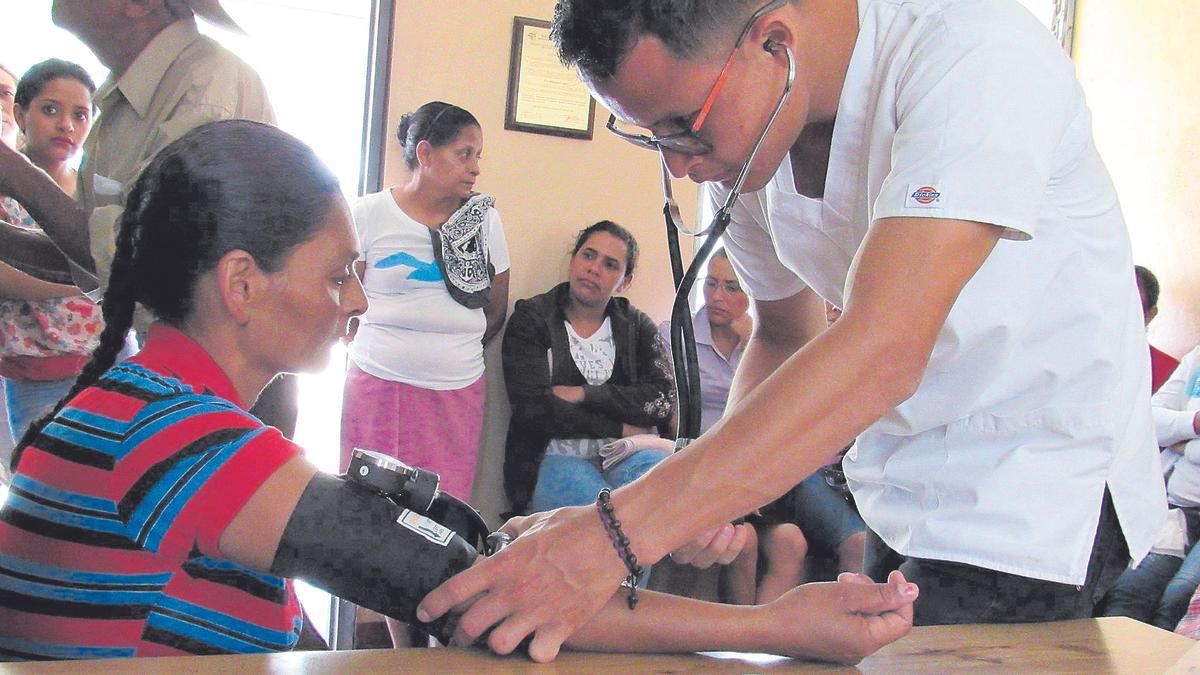 Proyecto de atención médica en comunidades rurales de Nicaragua ejecutado por la onenegé aragonesa Familias Unidas.
