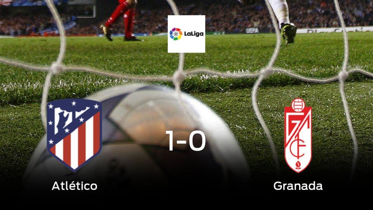El Atlético de Madrid se queda con la victoria frente al Granada (1-0)
