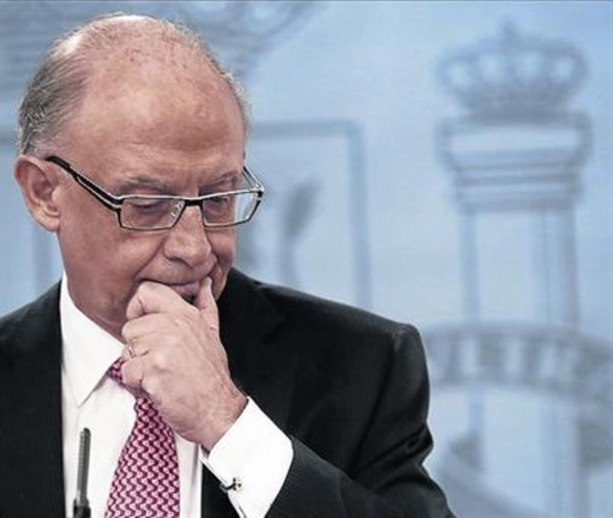 El ministro de Hacienda, Cristóbal Montoro, el pasado 25 de julio.
