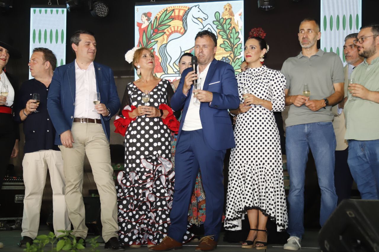 La recepción de la Federación de Peñas, en imágenes