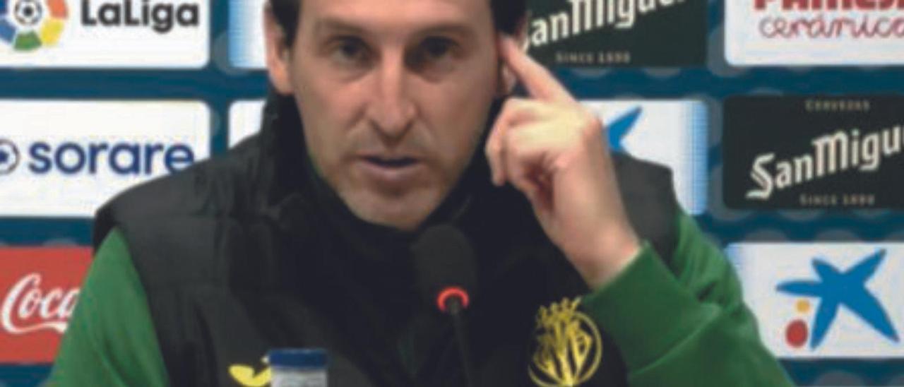 Unai Emery, técnico del Villarreal. | FIRMA FOTÓGRAFO