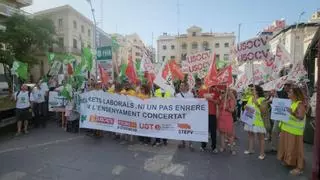La enseñanza concertada vuelve a la carga en Alicante y amaga con extender también las protestas a septiembre