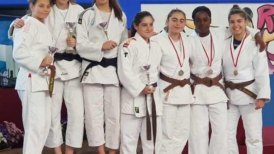 Un oro y un bronce para el Judo de Oleiros en la Copa de España