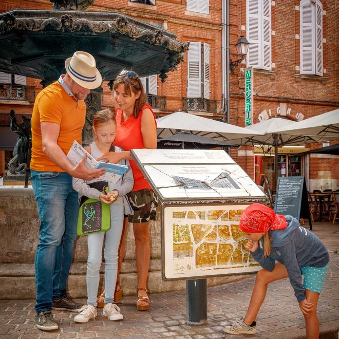 Juego de pistas en la ciudad de Toulouse