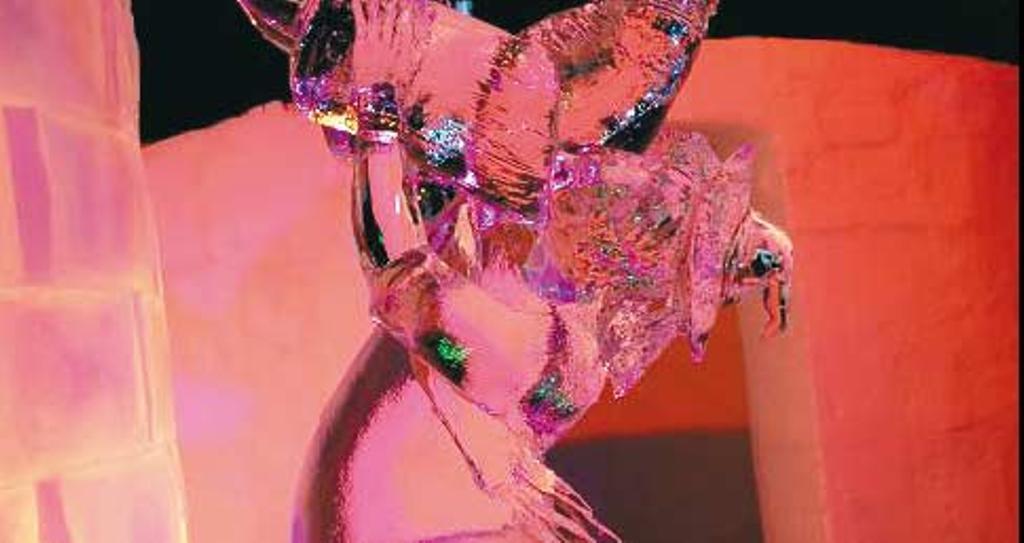 Esculturas de hielo del mundo en Asturias hasta el 8 de abril.