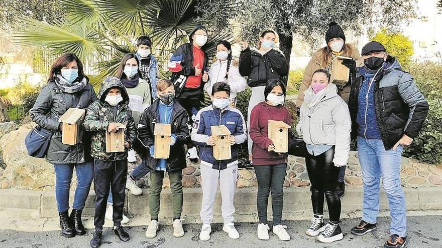 El CEIP Albolafia ayuda a su barrio con un proyecto de nidificación