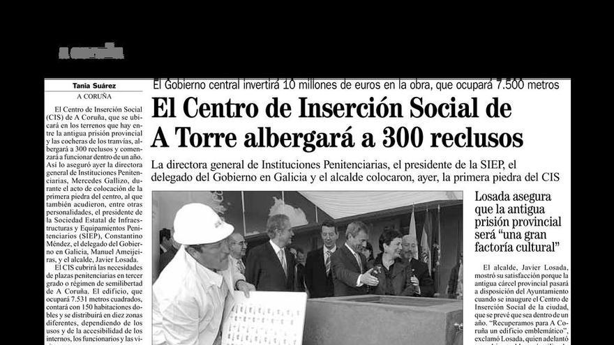 Página publicada en LA OPINIÓN el 25 de abril de 2007.