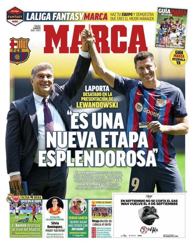 Las portadas de la prensa deportiva de hoy