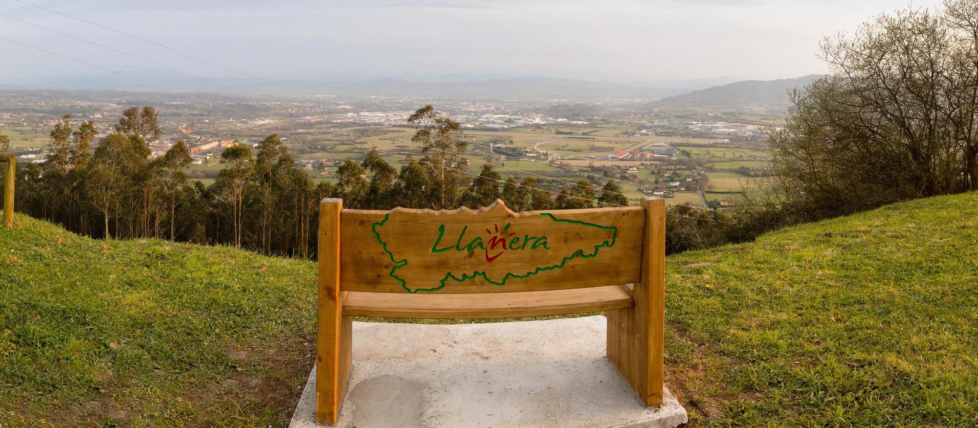 Santu Firme, el gran mirador de Llanera hacia el área central de Asturias