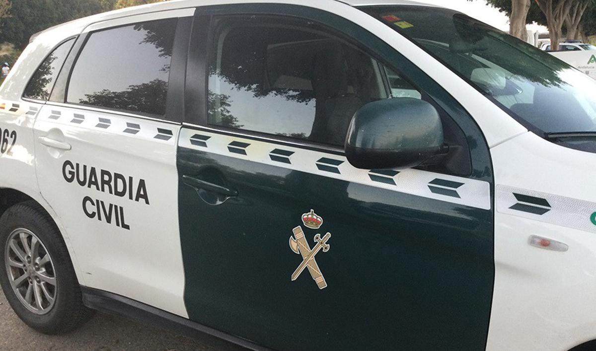Vehículo de Guardia Civil.