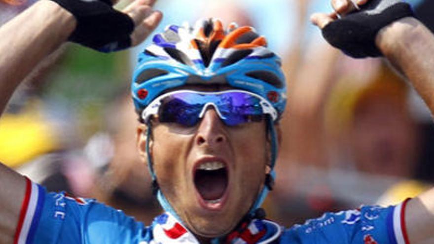 Fedrigo gana en Pau y Contador continúa como líder
