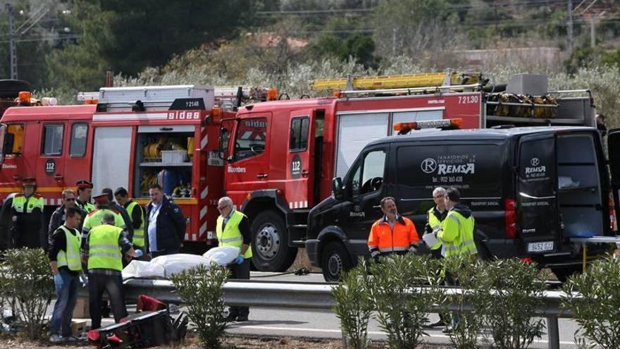 Las 13 víctimas mortales del accidente de Tarragona son extranjeras