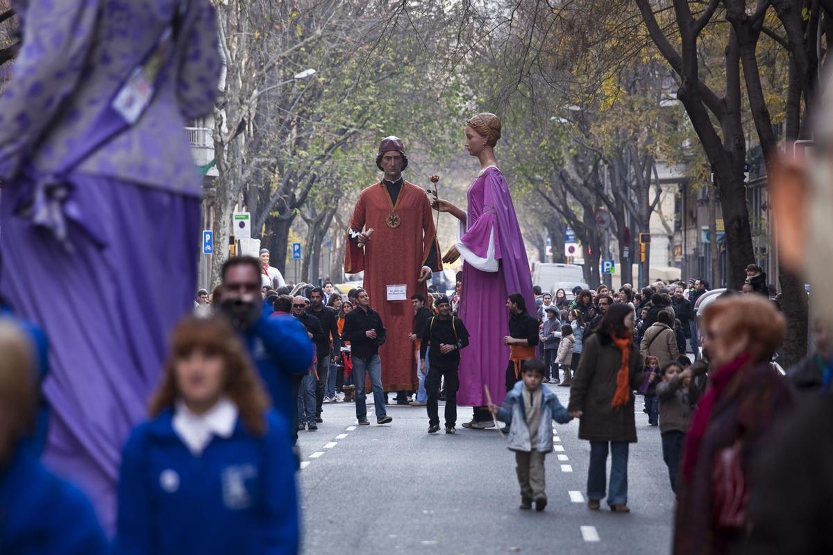 La fiesta mayor de Sant Antoni, en una edición anterior.