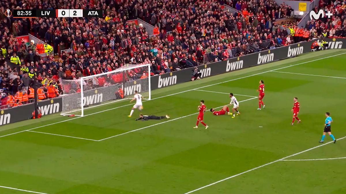 Liverpool - Atalanta | El gol de Mario Pašalić