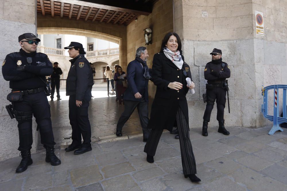 El día de la Sentencia de Nóos en la Audiencia de Palma