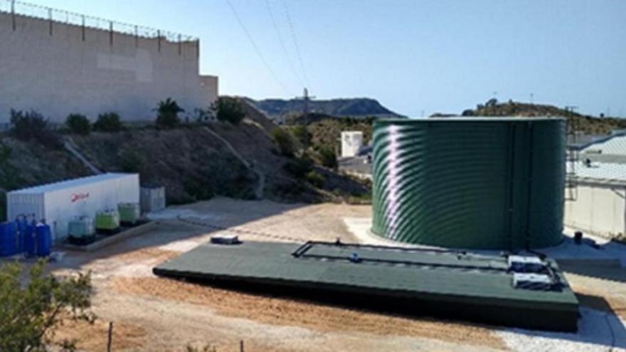 Un tanque de tormentas antiincendios para la factoría que produce los Dodot en Xixona