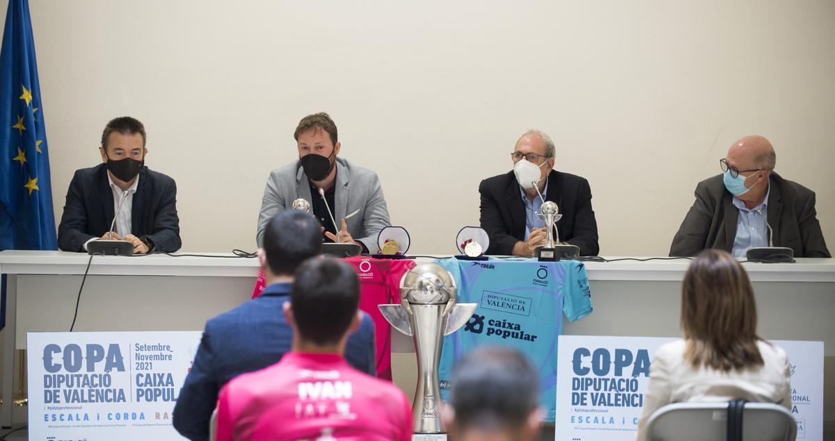 Presentació de la final al Palau de Batlia, seu de la Diputació de València