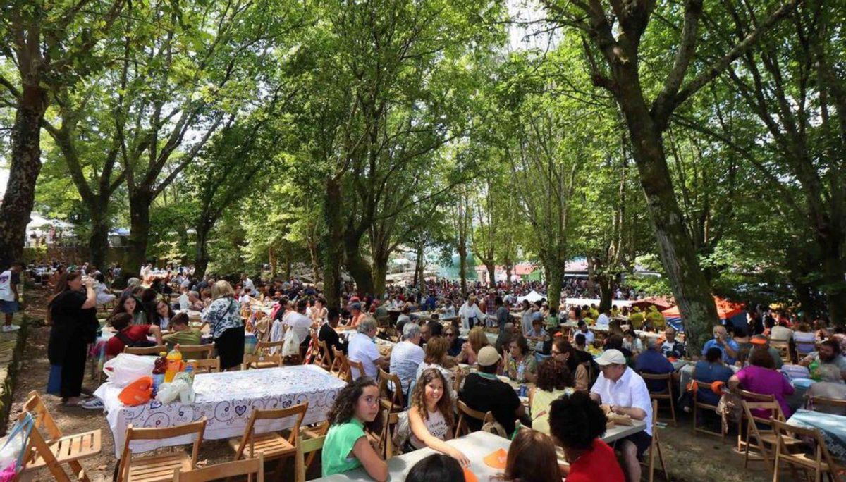 Covelo comeza a facer as brasas para a súa festa máis carnívora