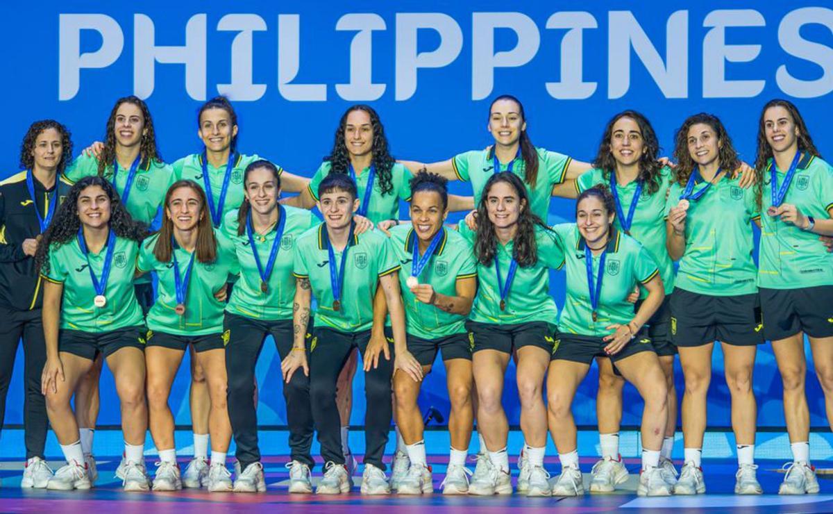 Espanya guanyaun bronze històricen el Mundial